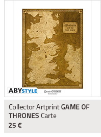 Collector Artprint Game Of Thrones Carte