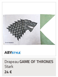 Drapeau GAME OF THRONES Stark