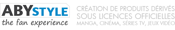 ABYstyle - the fan experience - Création de produits dérivés sous licences officielles manga, cinéma, séries TV, jeux vidéo