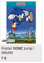 Poster Sonic Jump ! (98x68)