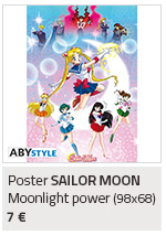 Poster Sailor Moon Moonlight power (98x68)