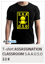 T-shirt Assassination Classroom S.A.A.U.S.O